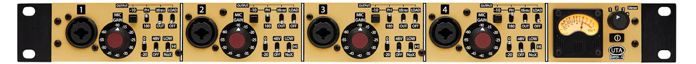 MPDI-4 front panel