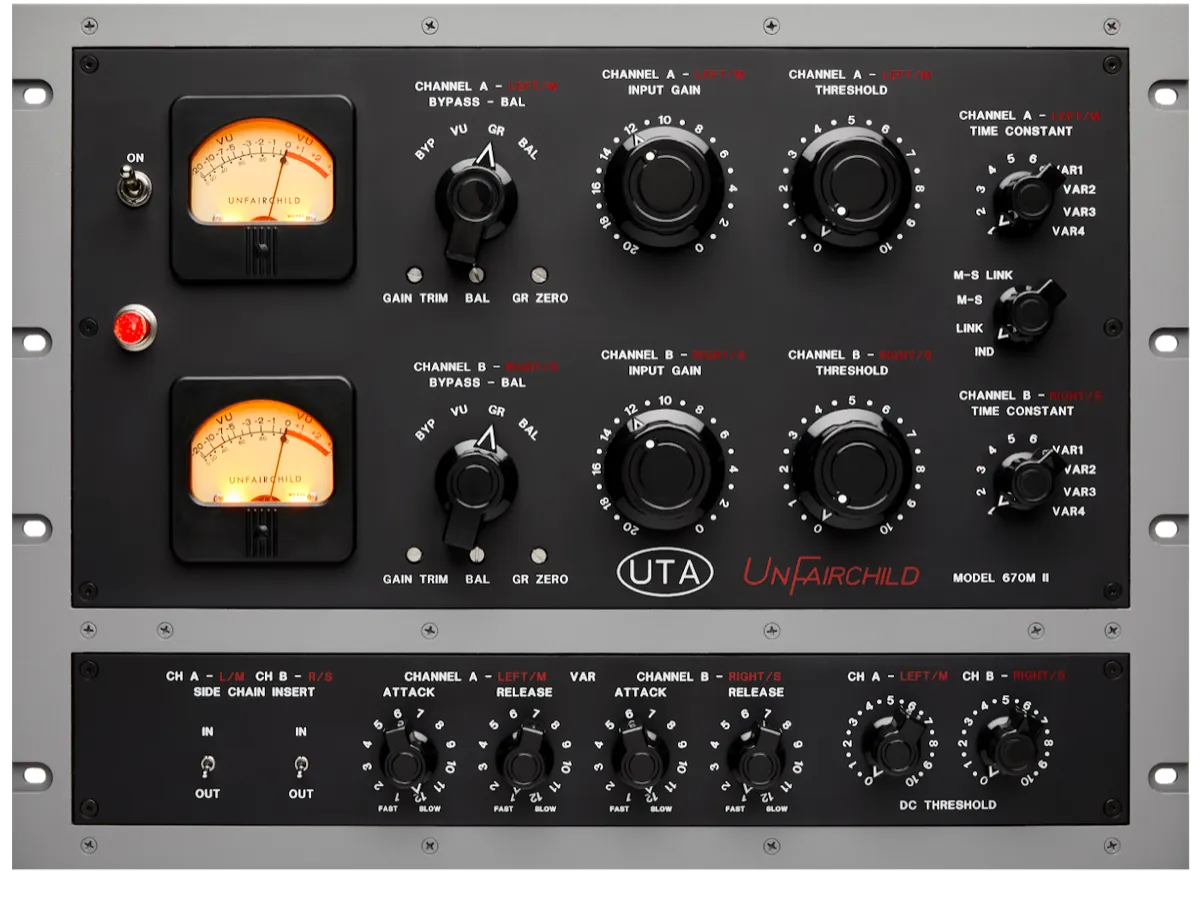 UnFairchild 670M II front panel
