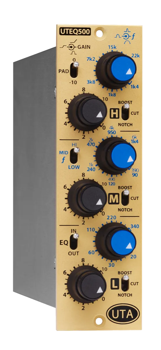 UTEQ500 front panel
